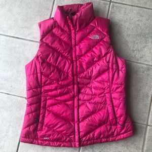 North face puffer vest
